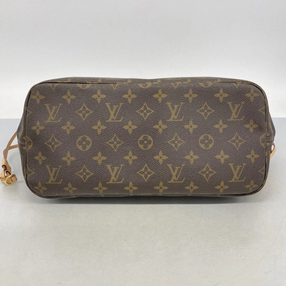LOUIS VUITTON Brown Monogram Neverfull MM Tote Bag - Picture 3 of 11